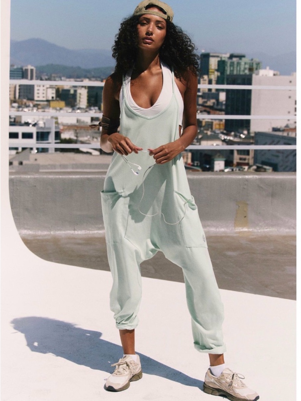 FP movement hotshot onsie (heather grey)